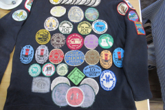 The late Dennis the Menace’s badge jacket
