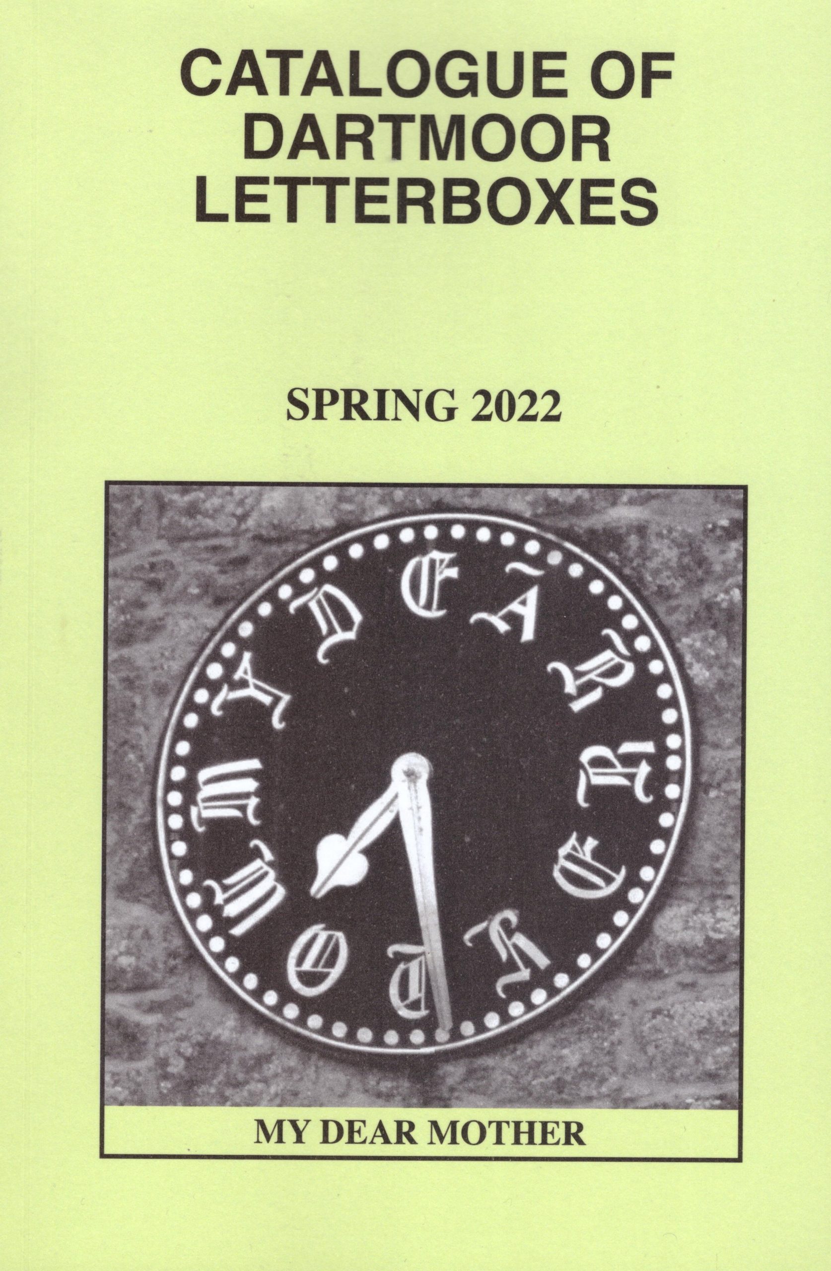 Letter boxing on Dartmoor